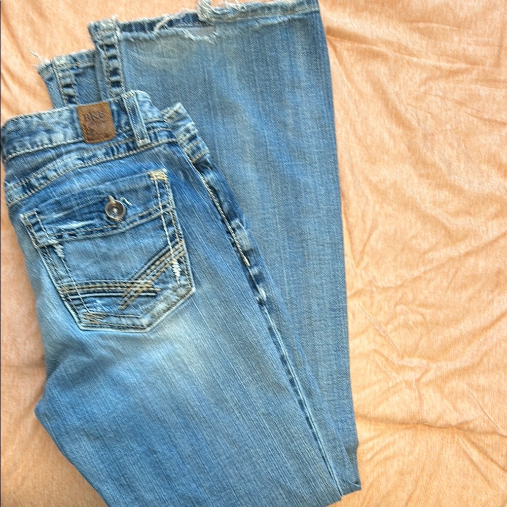 BKE Distressed Blue Jeans